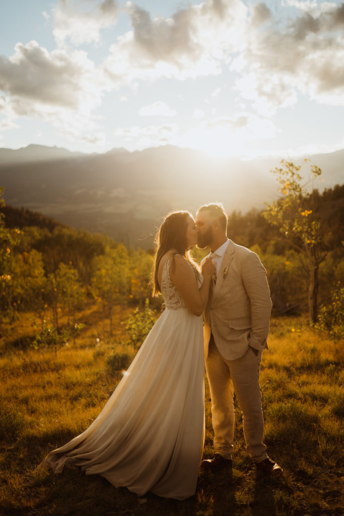 Eloping in Buena Vista. Where to elope in Colorado. Mountain wedding. Intimate Colorado wedding. Colorado mountain town elopement.